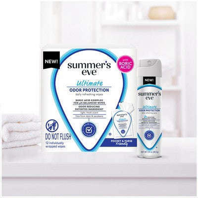 Summer's Eve Ultimate Odor Protection Feminine Freshening Spray - 2oz