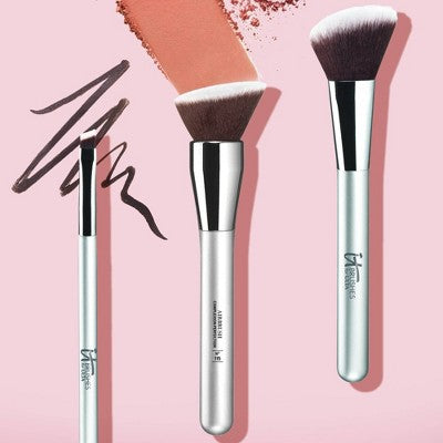 IT Cosmetics Brushes for Ulta Airbrush Dual-Ended Flawless Complexion Concealer & Foundation Brush - #132 - 1.12oz - Ulta Beauty
