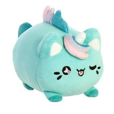Aurora Small Moon Blossom Meowchi Tasty Peach Enchanting Stuffed Animal Green 7 Inch
