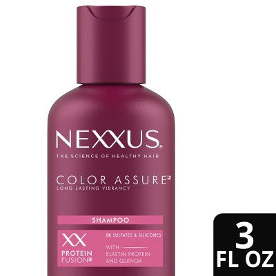 Nexxus Color Assure Sulfate-Free Shampoo For Color-Treated Hair with ProteinFusion Travel Size - 3 fl oz