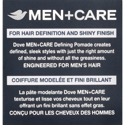 Dove Men+Care Defining Pomade Sleek Hold, 1.75 oz