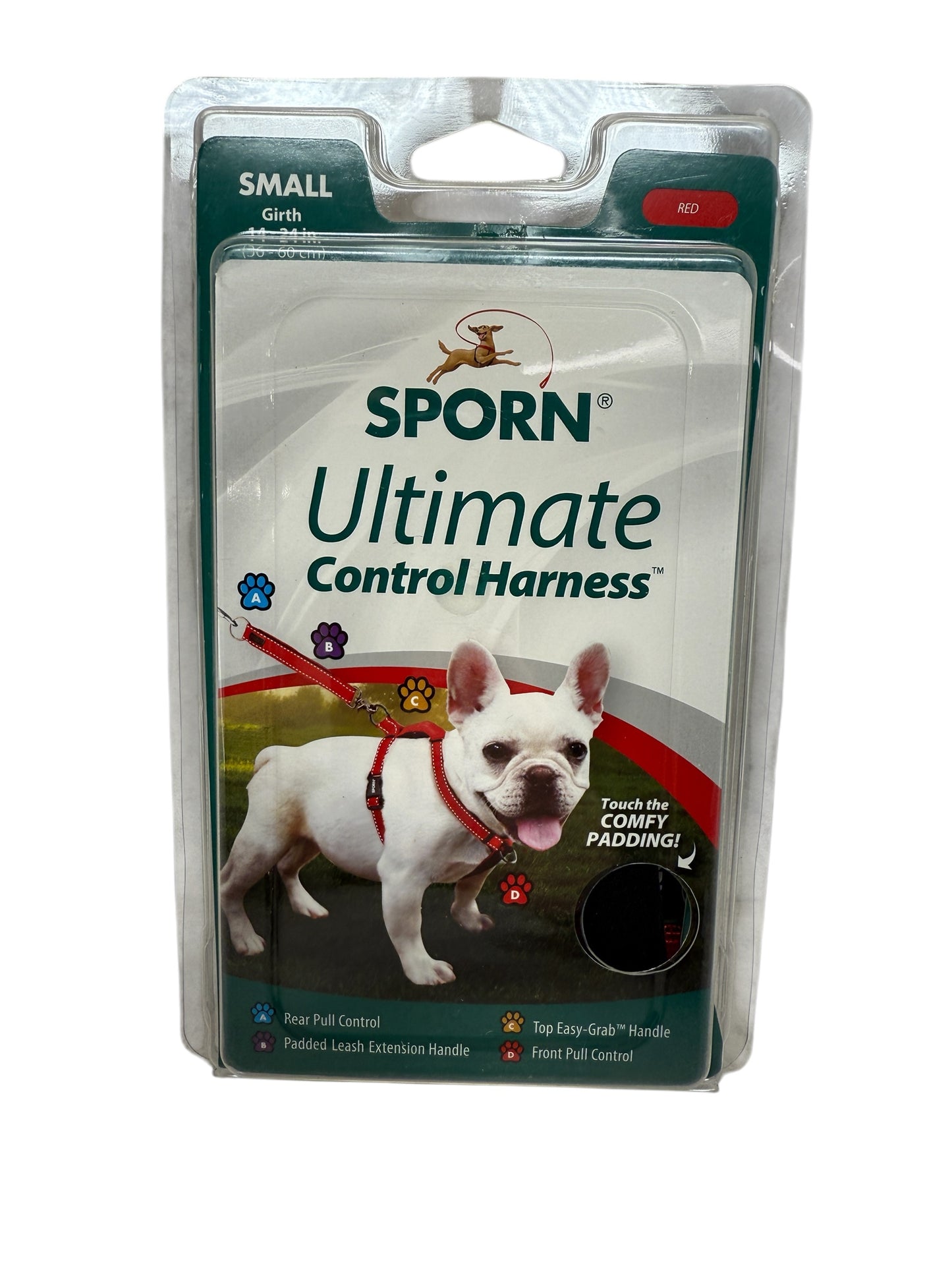 Sporn Ultimate Control Harness – Small, Red