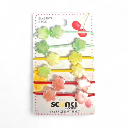 Scunci by Conair Elastics 6 PCS