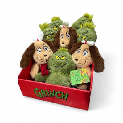 Case of 8 – 10” Grinch Dog Toys (Plush)