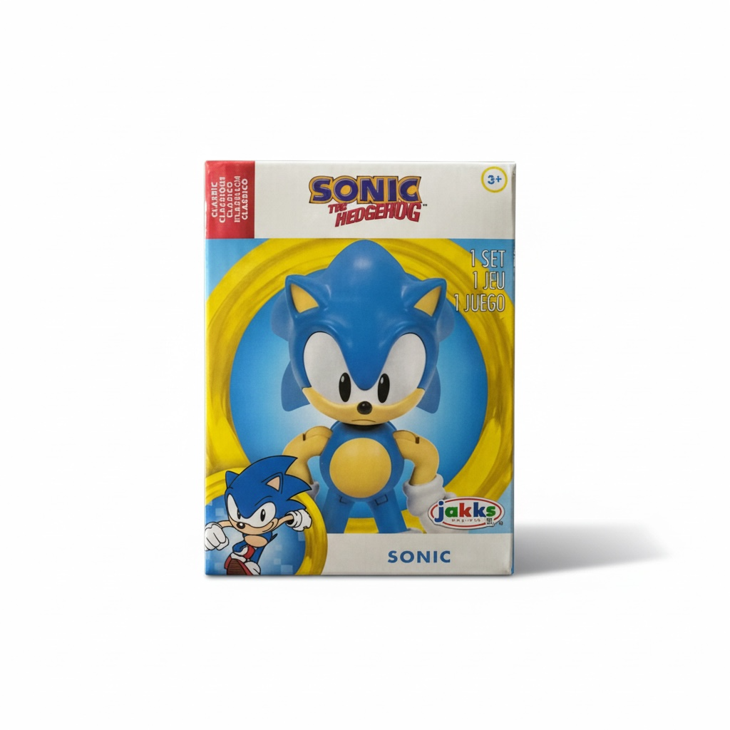 Sonic the Hedgehog 2 Inch Figure Jakks Pacific *Damaged Box*