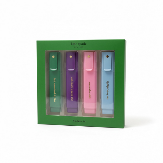 Kate Spade New York Highlighters Assorted Colors 4 ct