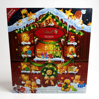 Lindt & Teddy Assorted Chocolates - Advent Calendar *Exp: 03/31/26*