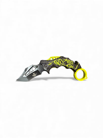 Snake Eye Tactical BG Karambit Style Spring Assist Knife