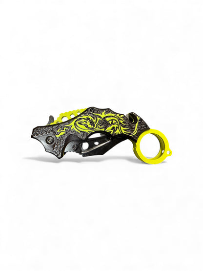 Snake Eye Tactical BG Karambit Style Spring Assist Knife