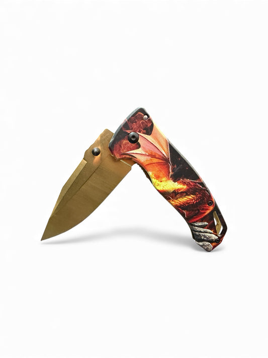 Snake Eye Tactical Ball Bearing Pivot Folding Knife