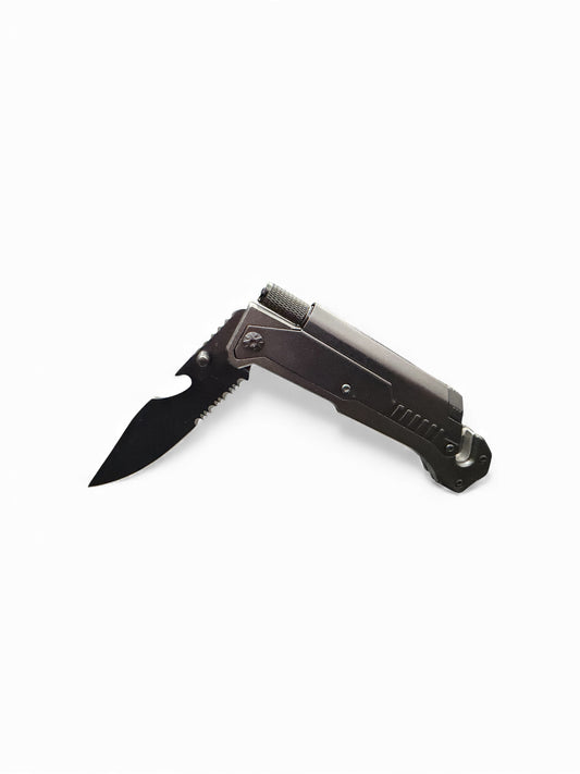 Snake Eye Tactical Spring Assist Knife Black