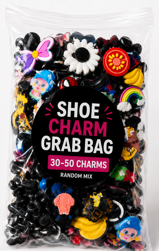 Shoe Charm Grab Bag – 30-50 Random Charms