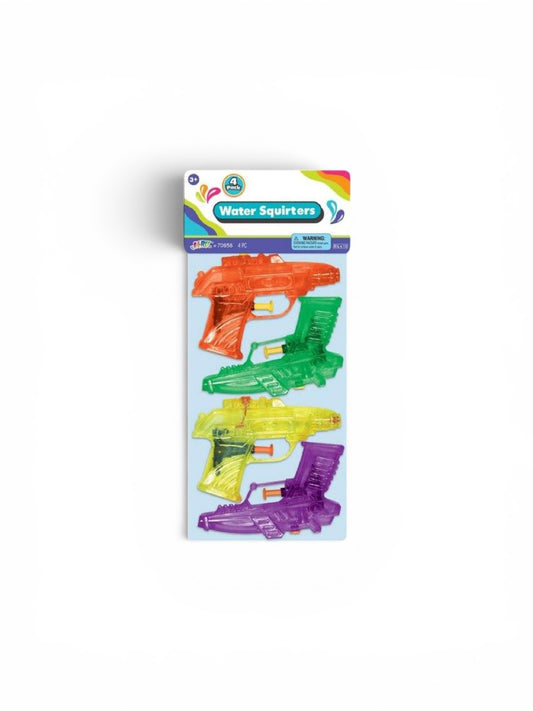 Splash Fun Squirters Assortment, 4 Ct