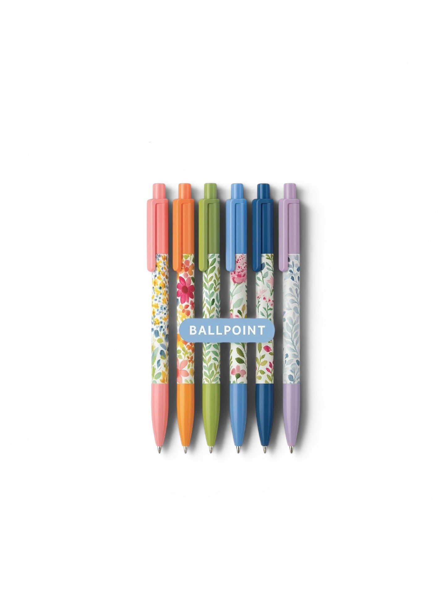 6pk Black Ink Ballpoint Pens