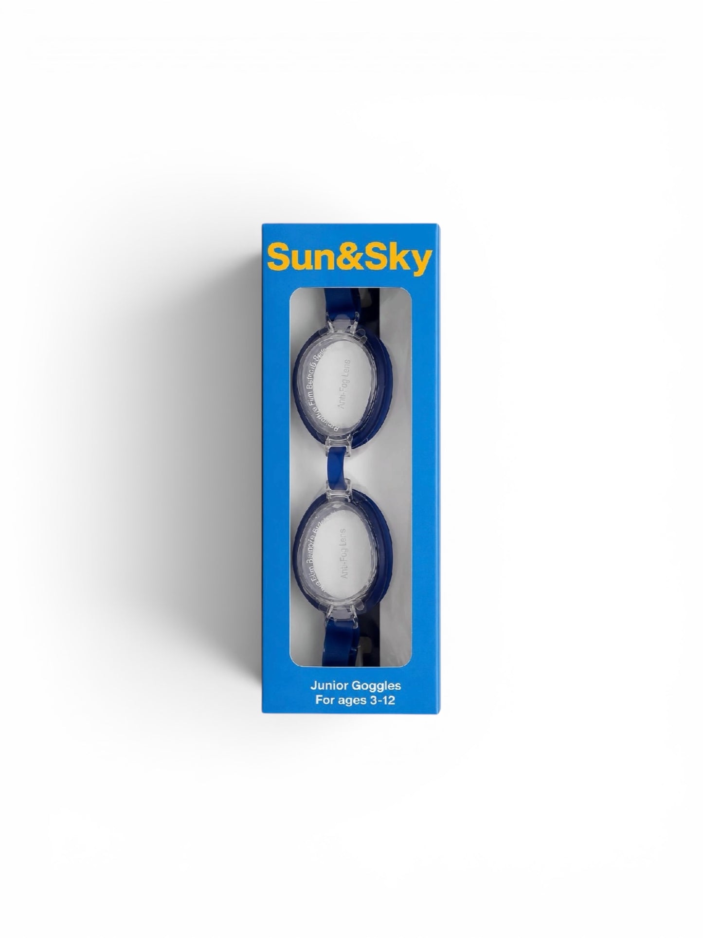 Sun & Sky Junior Swim Goggles Anti-Fog Lens (Random Color)
