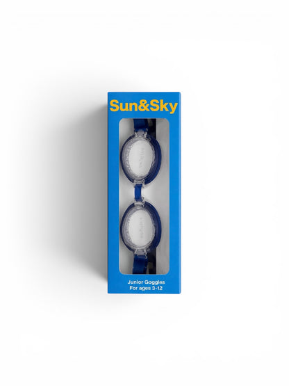 Sun & Sky Junior Swim Goggles Anti-Fog Lens (Random Color)
