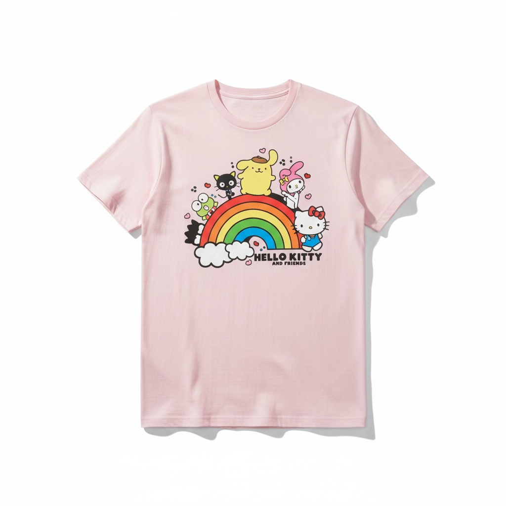 Men's Hello Kitty & Friends Graphic T-Shirt