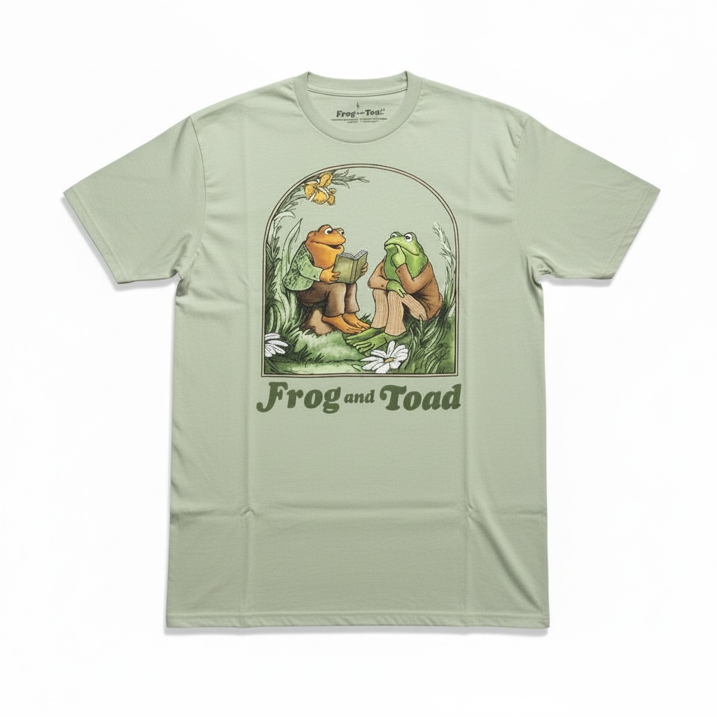 Men's Frog & Toad Graphic T-Shirt - Green
