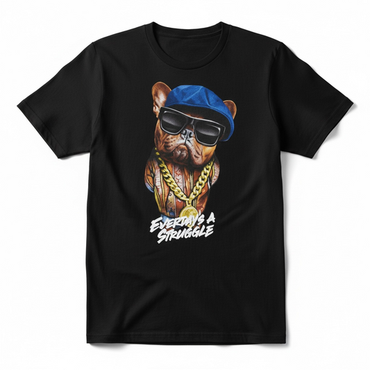 Men's Everyday's A Struggle Rapper Bulldog T-Shirt