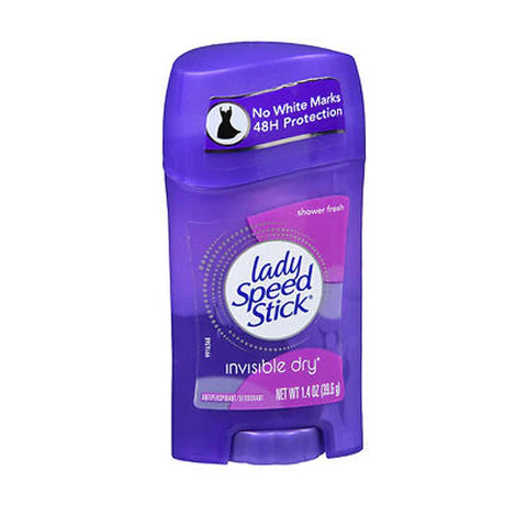 Lady Speed Stick, Invisible Dry Antiperspirant Deodorant, 1.4 Oz *Exp 01/2027* *Damaged Package*