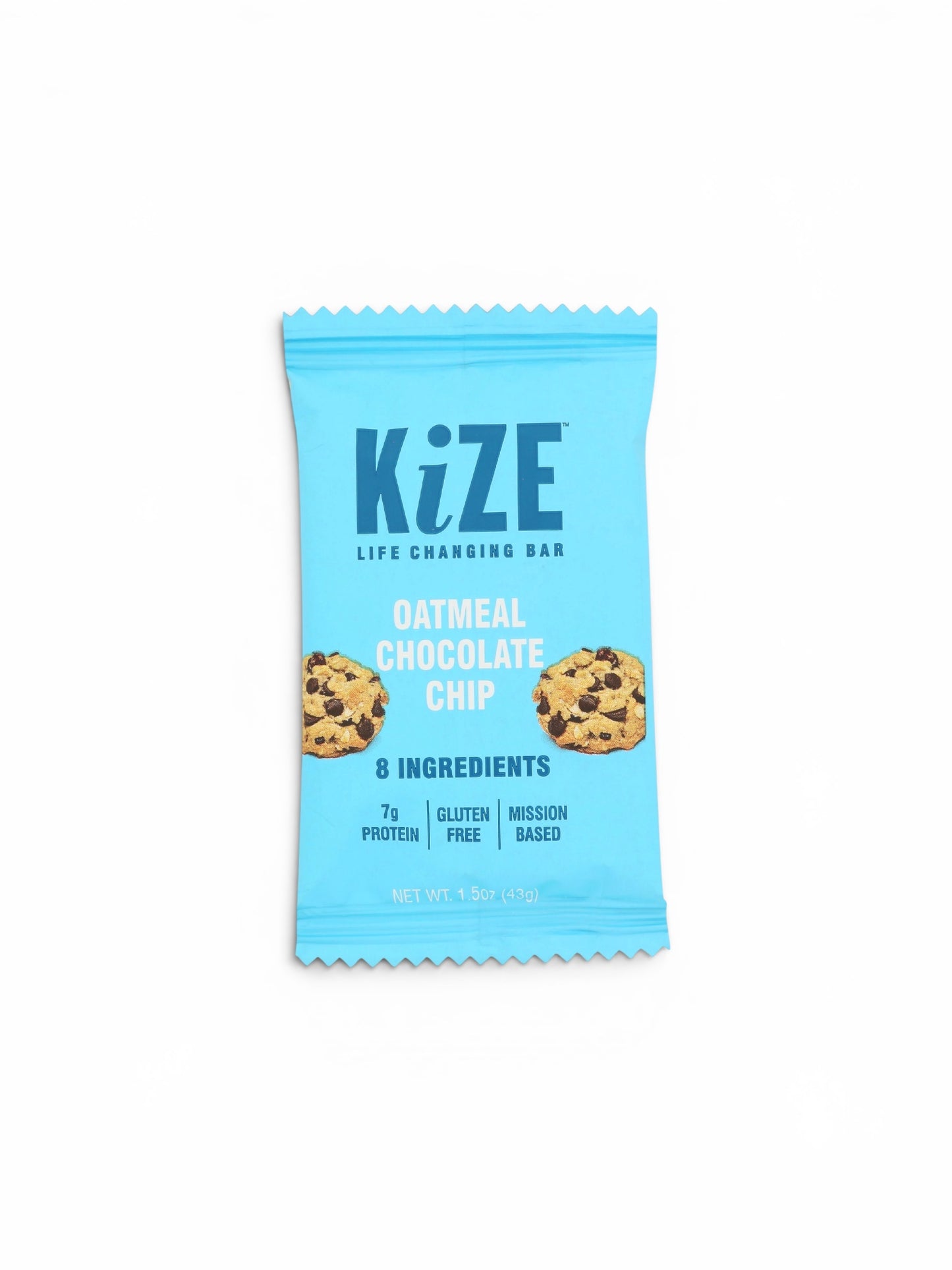 Kize Oatmeal Chocolate Chip Energy Bar, 1.5 OZ (Exp 11/3/2026)