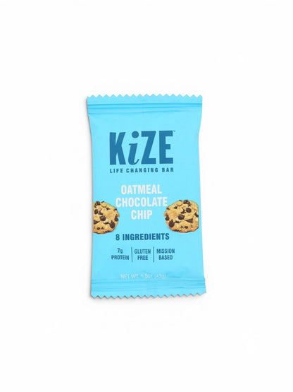 Kize Oatmeal Chocolate Chip Energy Bar, 1.5 OZ (Exp 11/3/2026)