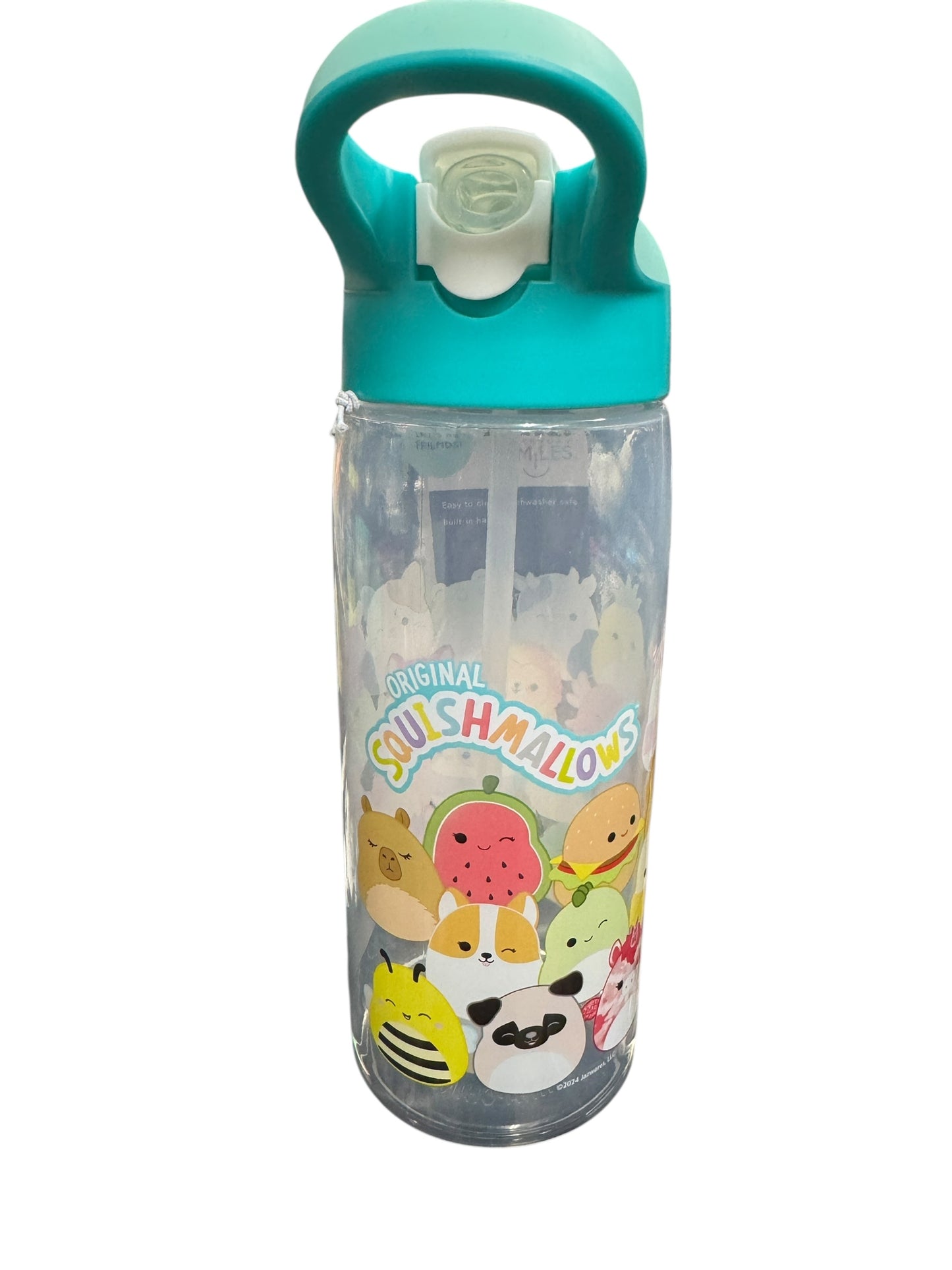 Zak Designs 25oz Squishmallows Water Bottle Let's Be Friends