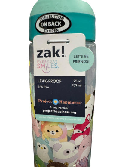 Zak Designs 25oz Squishmallows Water Bottle Let's Be Friends