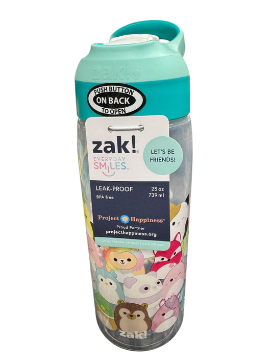 Zak Designs 25oz Squishmallows Water Bottle Let's Be Friends