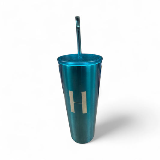 Modern Expressions, Monogram Tumbler H 21,64 fl oz (640 ml), Turquoise