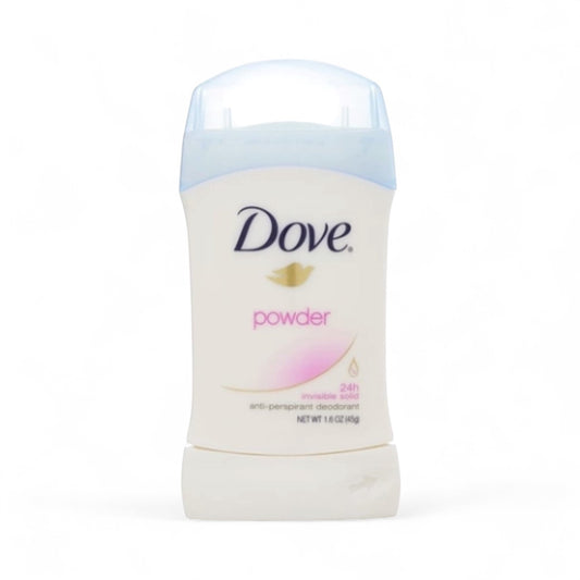Dove Beauty Powder 48-Hour Invisible Solid Antiperspirant & Deodorant Stick - Trial Size - 1.6 oz **Exp 01/2027**