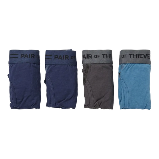 Pair of Thieves Men Every Day Kit Boxer BriefsmUnderwear for Men 4 Pack - Size 3XL