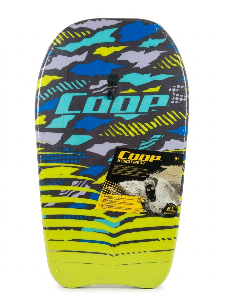 Coop Hydro Pipe 33 Body Board Board (Blue/Yellow)