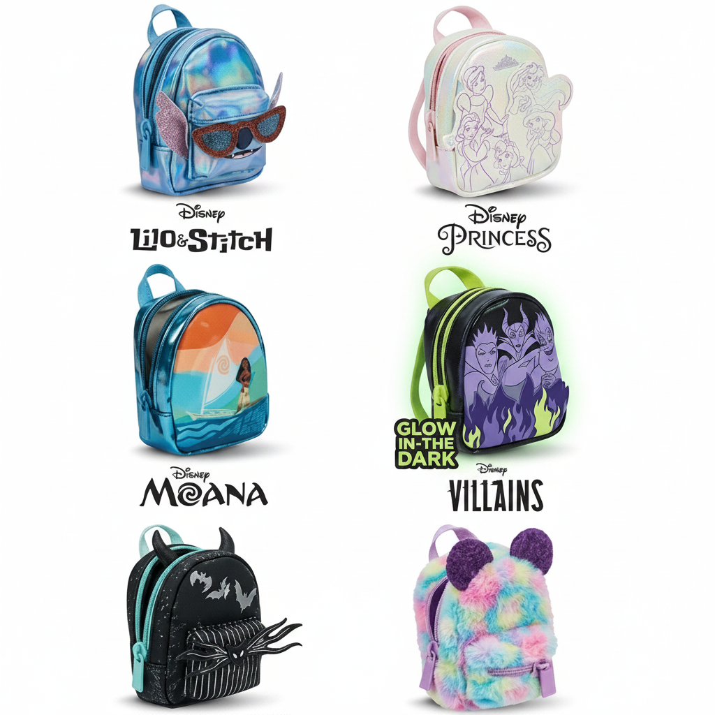 Real Littles Backpacks 6 Real Working Stationery Inside! (Case of 12 Assorted)