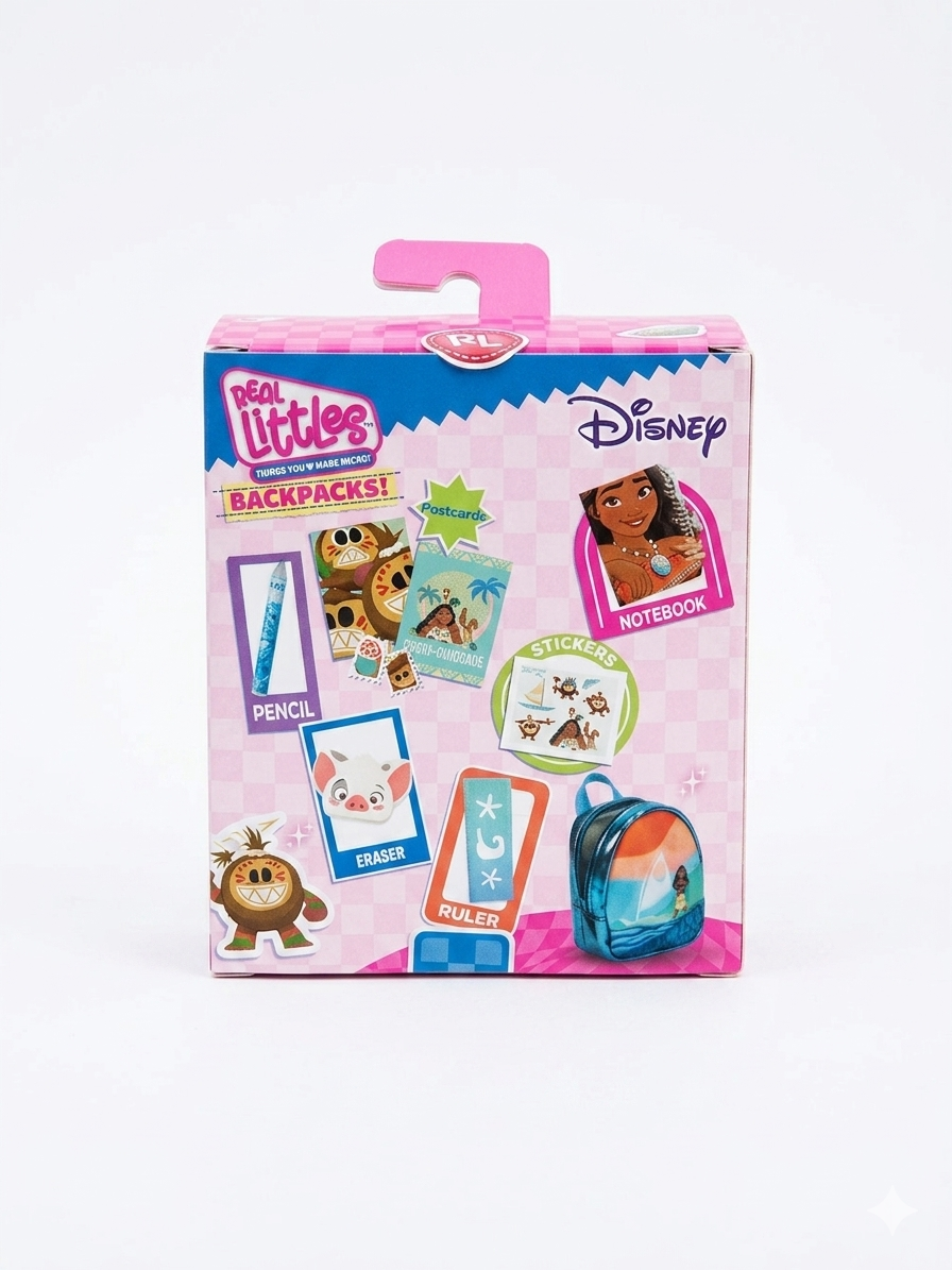 Real Littles Backpacks 6 Real Working Stationery Inside! (Case of 12 Assorted)