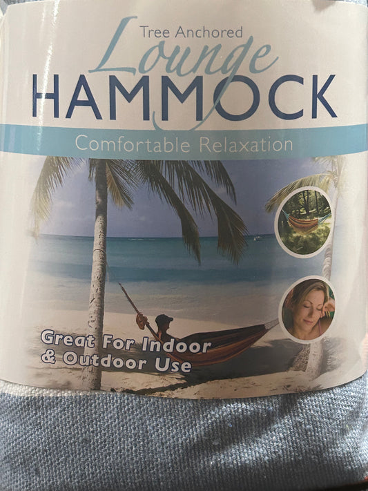 Tree Anchor Lounge Hammock **COLOR CHOSEN AT RANDOM**