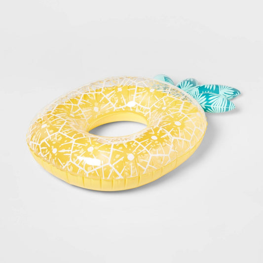 Inflatable Pineapple Swim Tube 6 Foot
