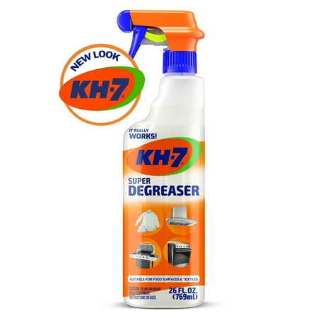 KH-7 Super Degreaser for Oven, Grill, Vehicles, Clothing & More, 26 oz.