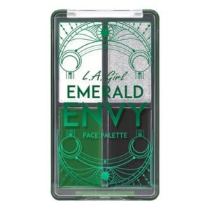 L.a. Girl Emerald Envy Face Cream Palette 0.10 Oz