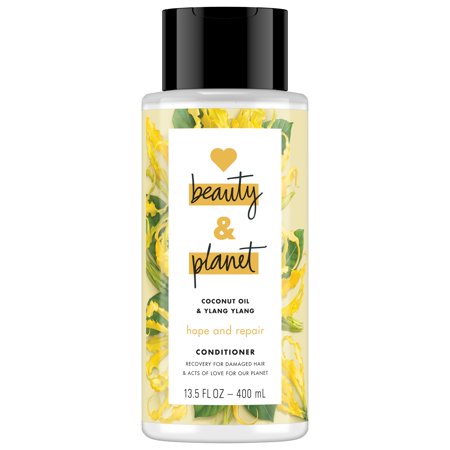 Love Beauty and Planet Coconut Oil & Ylang Ylang Sulfate Free Conditioner - 13.5 fl oz *LABEL MAY VARY*