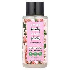 Love Beauty and Planet Sulfate Free Shampoo For Color Treated Hair Murumuru Butter & Rose 13.5 fl oz *LABEL MAY VARY*