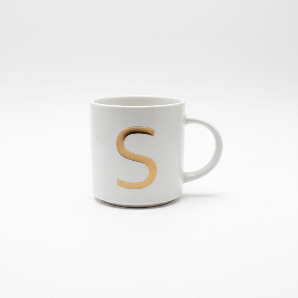 Modern Expressions Monogram Mug - S