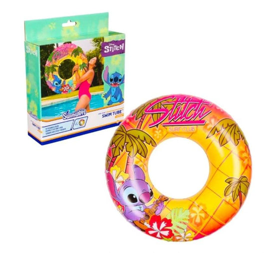 Disney Stitch Swimways Swim Tube Inflatable Float