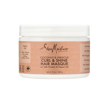 Shea Moisture Curl & Shine Leave-in Hair Masque Coconut & Hibiscus