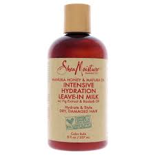 Shea Moisture Manuka Honey and Mafura Oil Intensive Hydration Leave-in Milk for Unisex 8 Oz Cream