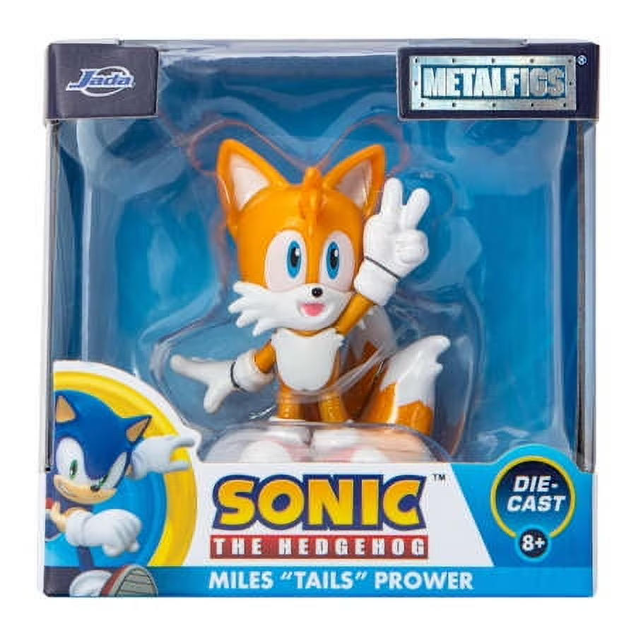 Sonic The Hedgehog Tails Diecast METALFIGS