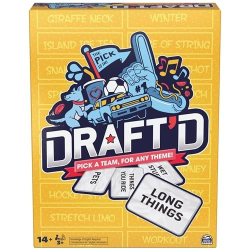 Spin Master Draft'd Game **Damaged Box**