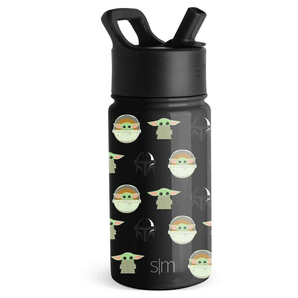 Star Wars 14oz Stainless Steel Summit Kids Water Bottle with Straw Simple Modern