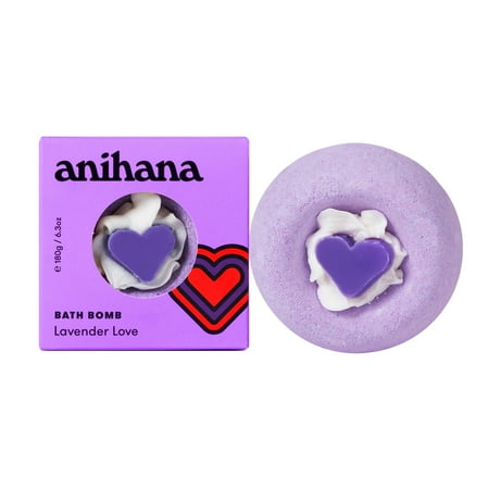 Anihana Bath Bomb, Lavender Love, 6.3oz *Damaged Box*