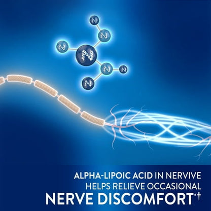 Nervive Advanced Nerve Pain + Mobility, Aches and Pains, Weakness, Discomfort, 30 Tablets *Damaged Packaging* *Exp 8/26* *Damaged Box*